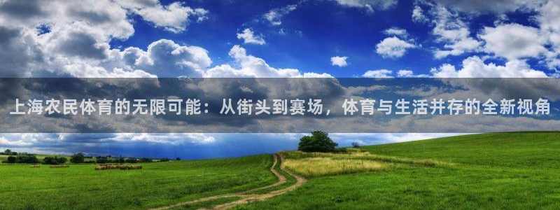 意昂5Kgame体育合法嘛：上海农民体育的无限可能：从街头到赛场，体育与生活并存